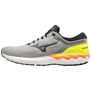 Tenis Para Correr Mizuno Wave Skyrise Hombre Amarillos/Grises | Mexico-895206